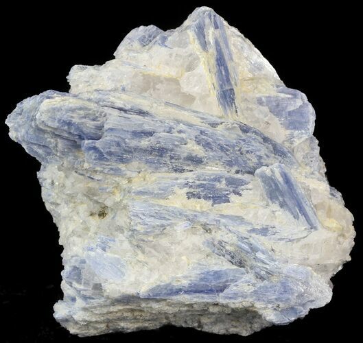 Kyanite Crystal Cluster with Quartz - Brazil #44993